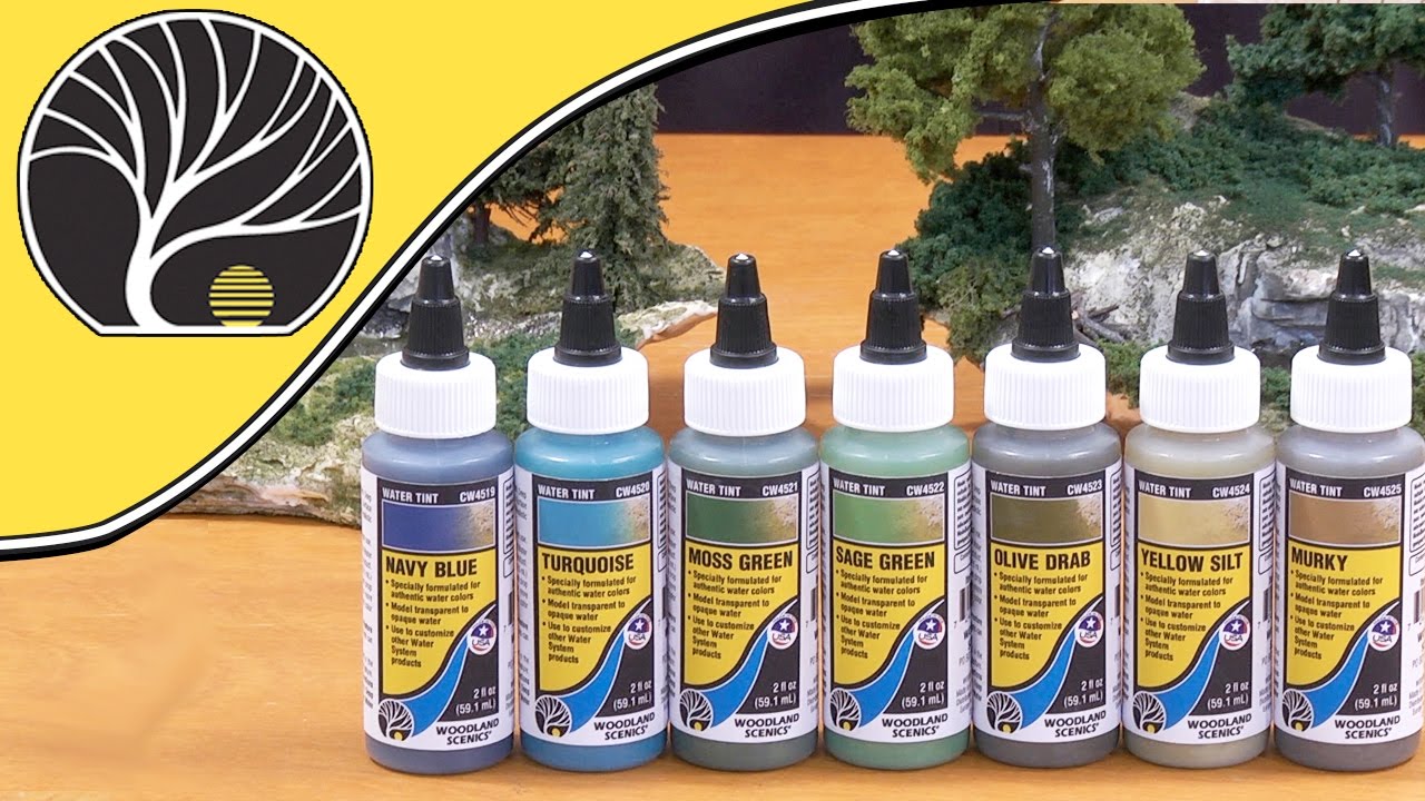 Teinture Pour Eau "Yellow Silt" - Woodland Scenics CW4524 - Pour Dioramas Et Maquettes