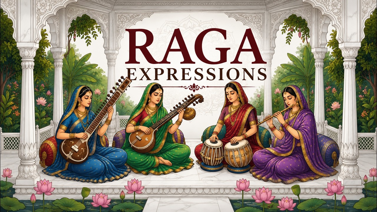 Raga Expressions 🎵 | Relaxing Raagas for Peaceful Mind | Soulful Indian ...