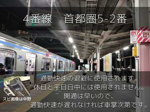 【IKST】武蔵浦和駅3～6番線　発車メロディ集