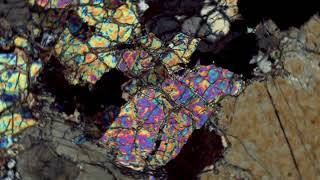 Peridotite, Crossed Polars