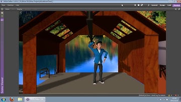 Skeleton tracking with Kinect in Shiva 3D(1)