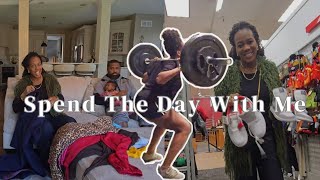 Vlog Slow Saturday Morning, Workout, Shopping, Lunch Date & Thrift Haul