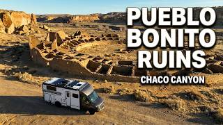 Exploring Beautiful Chaco Canyon Ruins in an RV. #nationalpark #chacocanyon