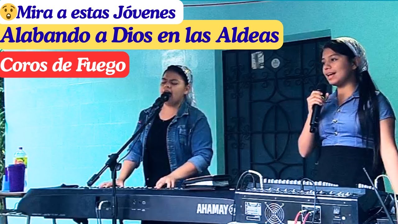 Coros de Fuego| Génesis Ramírez cantando en los Cantones 🔥🇸🇻❤️