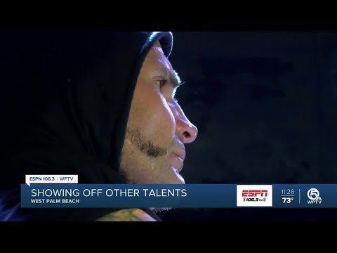 Jeff Hardy Showing Off New Talents 