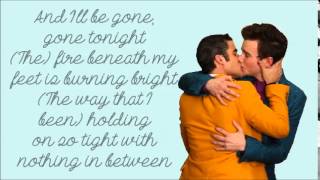 Glee - Story Of My Life (lyrics)