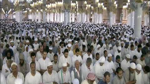 بكاء مؤثر للشيخ حسين آل الشيخ في سورة الفاتحة من صلاة العشاء 1 رمضان 1437 هـ .