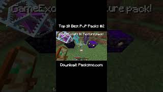 Top 10 Best PvP Texture Packs For 1 21+ 📂 #2 - GameExcel's 1K Texture pack! #shorts