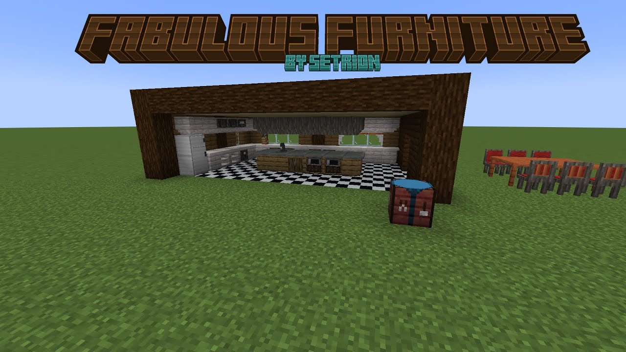 This mod adds 6000+ new Furniture Blocks to Minecraft! - Setrion's Fabulous Furniture [NeoForge]