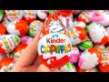 Yummy Kinder Surprise Egg 100 Toys Opening - A Lot Of Kinder Joy Chocolate ASMR