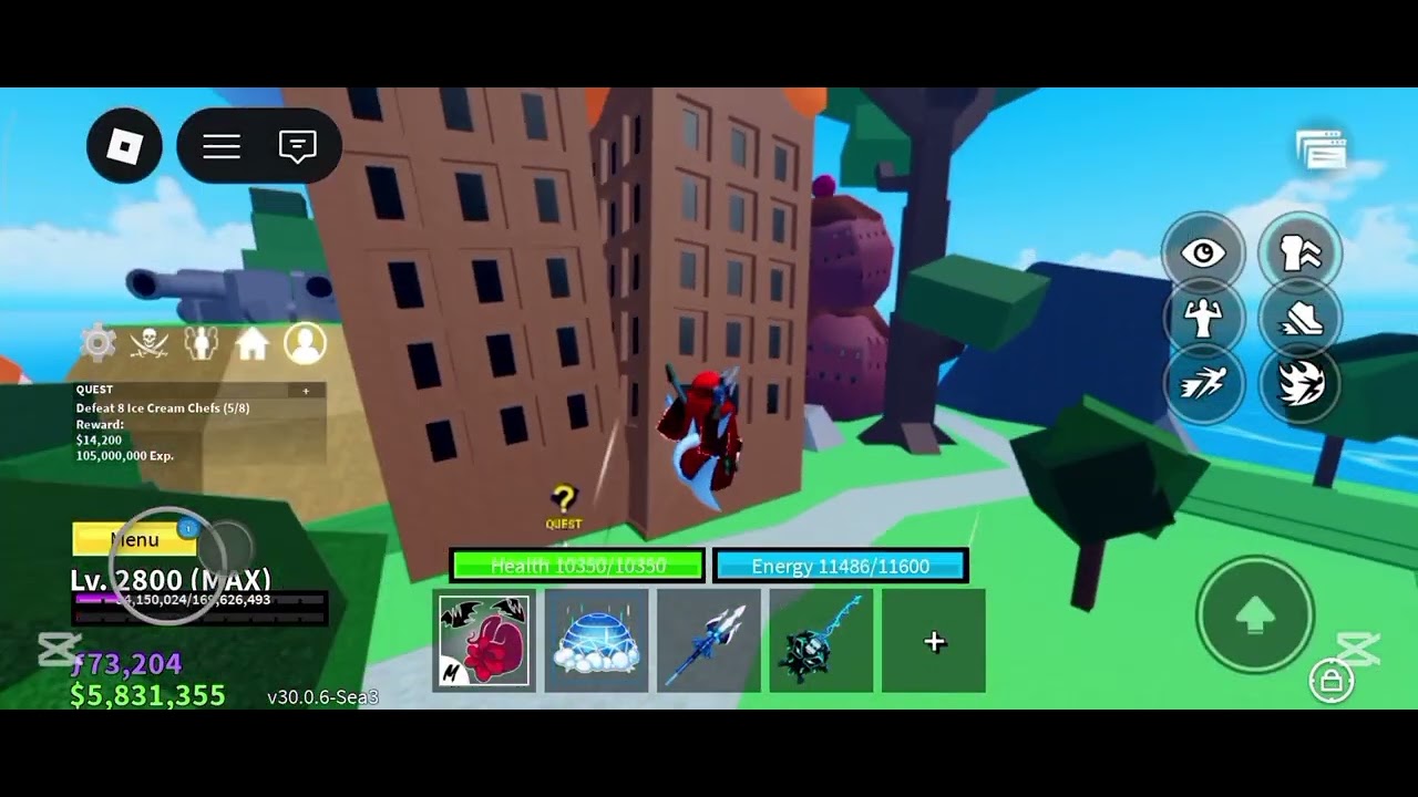 Control စားလိုက်ပြီ🙂|I ate control fruit in bloxfruit 