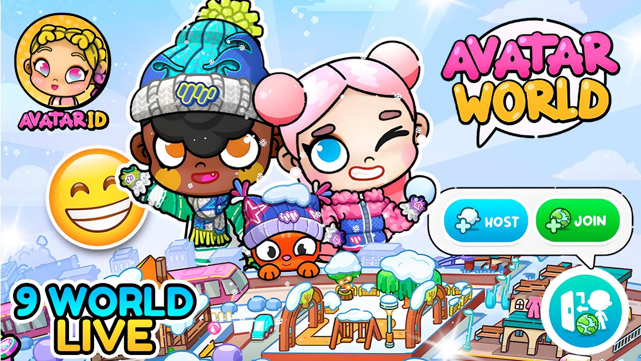 24/7 AVATAR WORLD LIVE HOST FREE ALL PACKS NEW UPDATE MULTIPLAYERS CODE  JOIN Online 💖💖💖