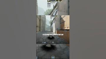 use THIS pop flash for FREE frags in Cave on Ancient!  #cs2 #counterstrike #cs2competitive #gaming