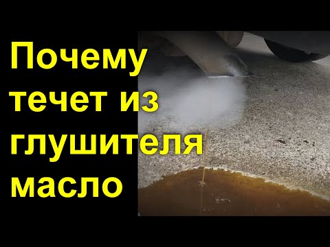 Из за чего выходит масло из выхлопной трубы