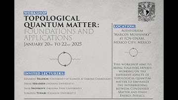 TOPOLOGICAL QUANTUM MATTER: foundations and applications