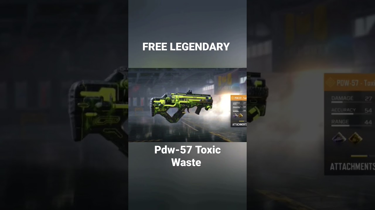 *NEW* Free Legendary Pdw 57 in Codm - Is it Permanent?
