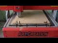 Corte de mdf en cnc router de art creation