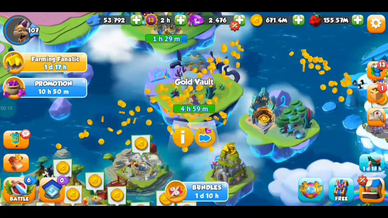 Dragon Mania Legends (Gameplay)-Hatching clan dragon egg- ruptia final egg and pink bloom dragon