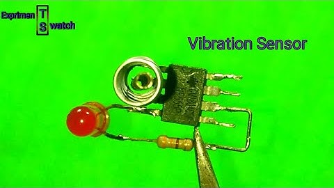Vibration sensor | How to make a vibration reactive circuit