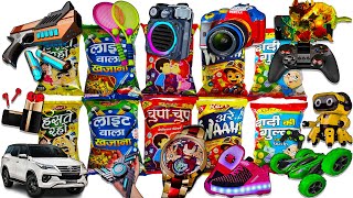 New ultimate collection of snacks unboxing & fun review free gifts inside, aaj to Moj ho gai😋🤑