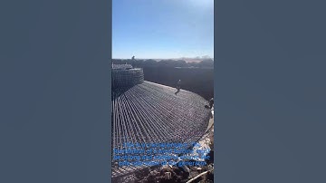 Wind Turbine Foundation Construction! Builders at Work