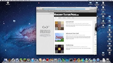 How to download a mine craft texture pack 1.6.2 on mac