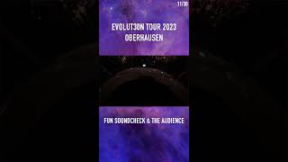DJ BoBo - EVOLUT30N TOUR 2023 -  OBERHAUSEN - FUN SOUNDCHECK &amp; THE AUDIENCE  11/30 #shorts