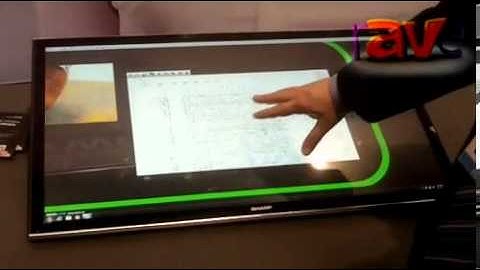 ISE 2013: Sharp 32" PN-K321H