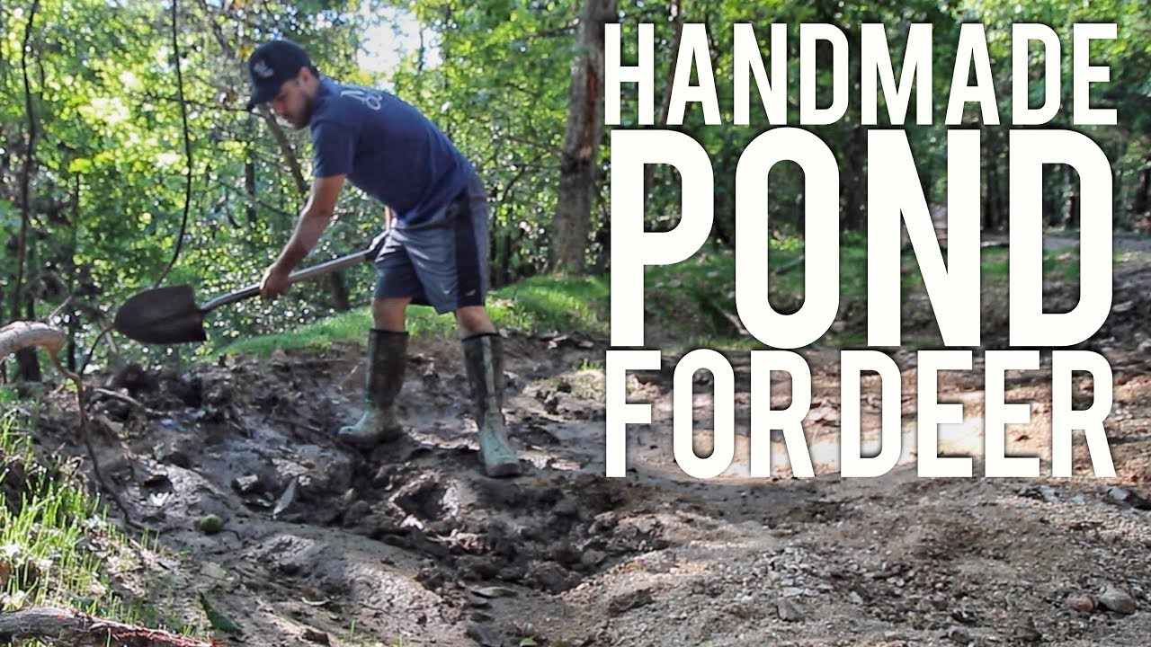 Handmade Pond for Deer Pond Liner S8 32 YouTube