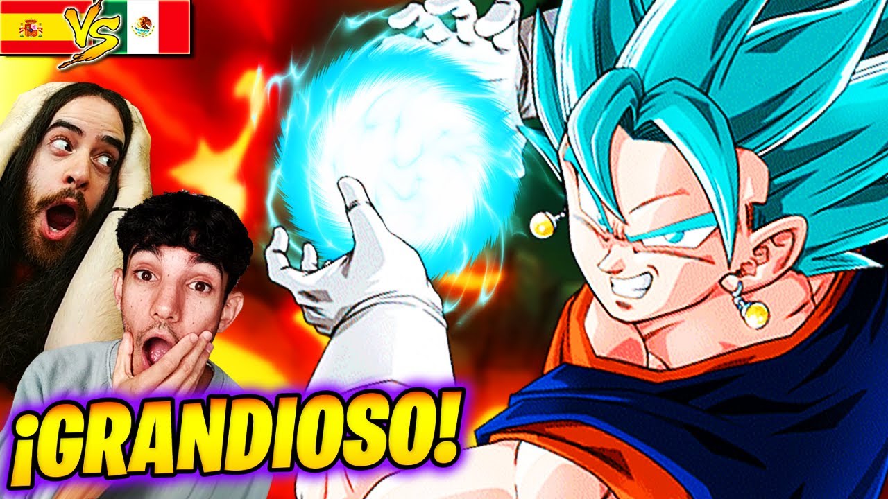 🔥 VEGETTO BLUE vs ZAMASU reaccion 😱 KAMEHAMEHA (Españoles REACCIONAN a DOBLAJE LATINO Dragon Ball) 🔥