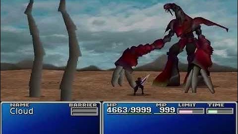 FF7 Ruby Weapon Cloud Solo