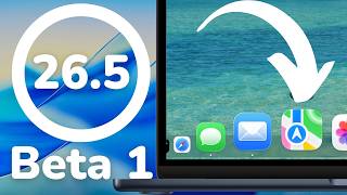 macOS Tahoe 26.5 Beta 1 - What's New? screenshot 5