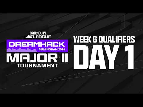 Call of Duty League Major II Qualifiers | Week 6 Day 1