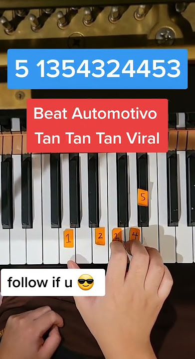 Beat Automotivo Tan Tan Tan Viral (Piano)