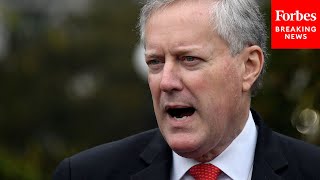 'We Must Hold Him In Contempt': Raskin Urges Congress To Hold Mark Meadows In Contempt