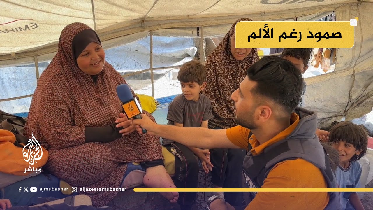 "مقاومون وصامدون لآخر نفس".. صمود رغم ألم النزوح