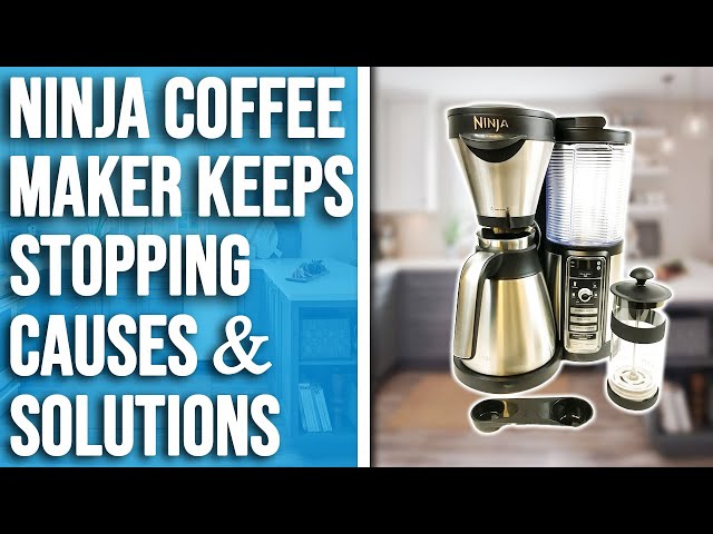 How to Fix Problems with Ninja Coffee Makers - Fun Family Meals