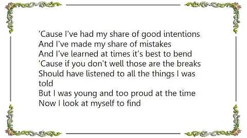 Jim Croce - The Hard Way Every Time Lyrics