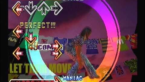 LET THEM MOVE / Single / Maniac (Dance Dance Revolution 2nd ReMIX, Playstation)