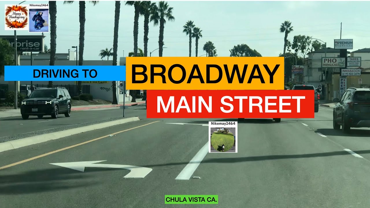 DRIVING AROUND CHULA VISTA CA..