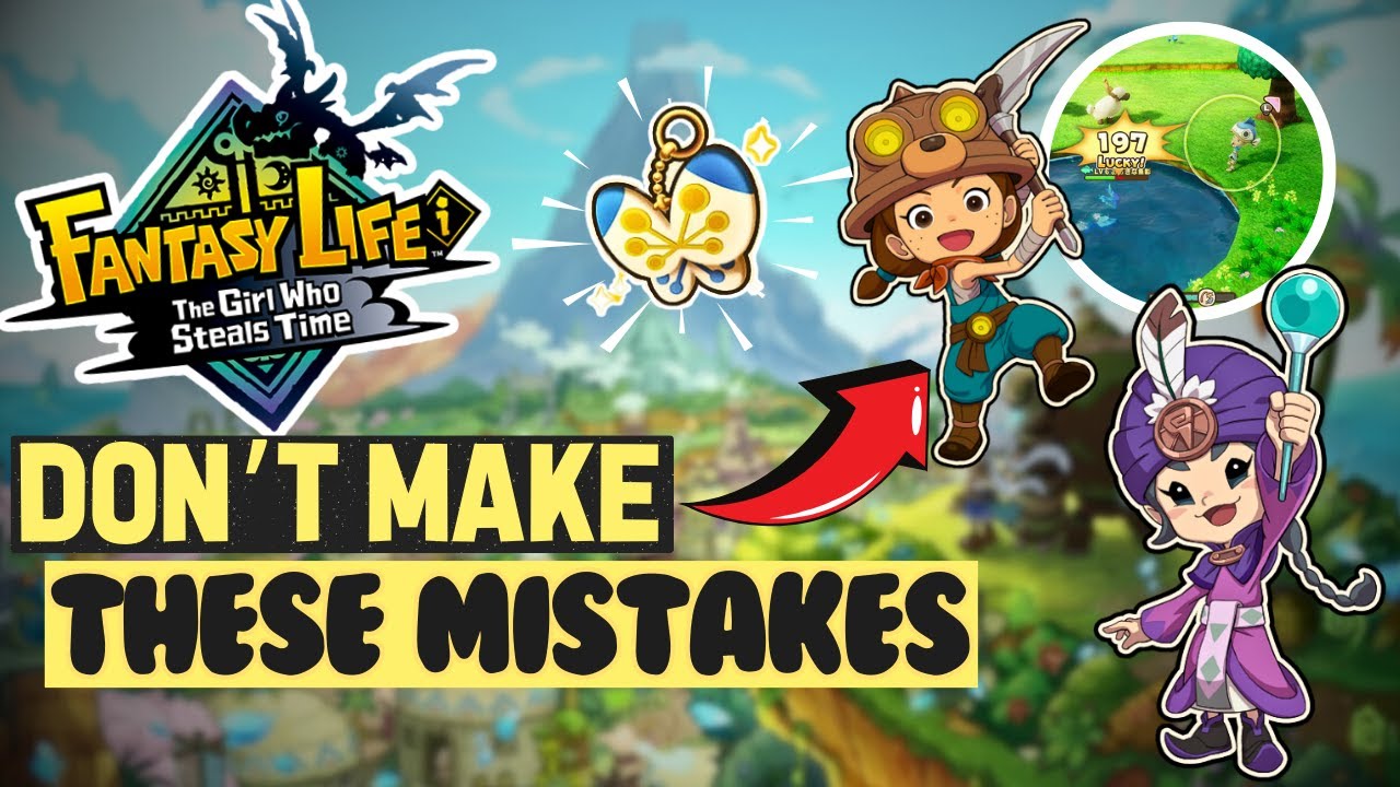 20+ Useful Tips & Tricks I Wish I Knew Before Playing Fantasy Life i: The Girl Who Steal Time