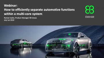 Elektrobit Webinar: EB tresos Embedded Hypervisor