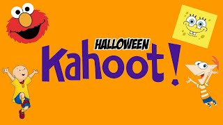 Halloween Kahoot with Caillou Phineas Elmo and Spongebob