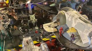 Huge Mandalorian diorama, Galaxy tour Episode 1 DXUN