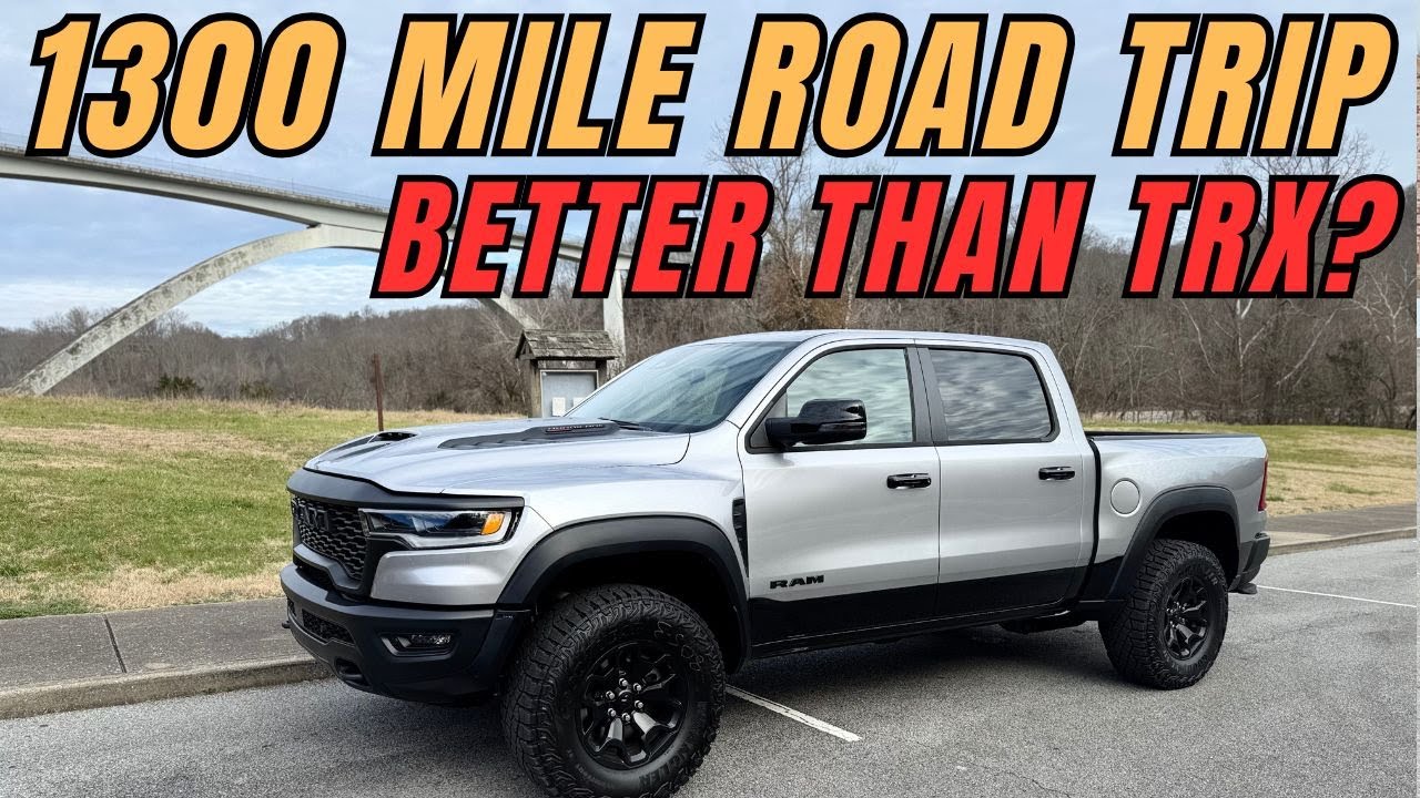 2025 Ram RHO long MPG road trip | Hands free driving incredible | How does it compare to Ford Raptor