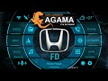 AGAMA Honda FD Bluish Silver THEME for Android