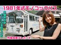 大自然の中でどっこい生きていた 1981年式モノコックバス