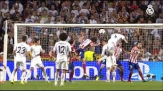 ملخص العاشرة مباراة  ريال مدريد و اتليتكو  4-1 نهائي دوري ابطال أوروبا 2014 !!  بتعليق الشوالي HD