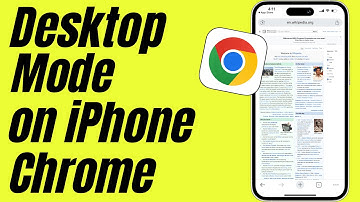 How to Turn ON/Off Desktop Mode on iPhone Google Chrome (2025)