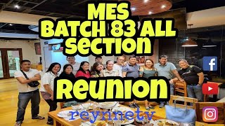 MES batch 83 all section reunion at estancia de lorenzo